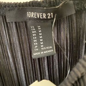 Black off the shoulder top